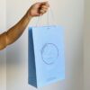 Sacola de papel personalizada 22x34x10